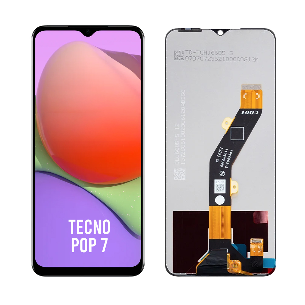 Tecno Pop 7 Screen