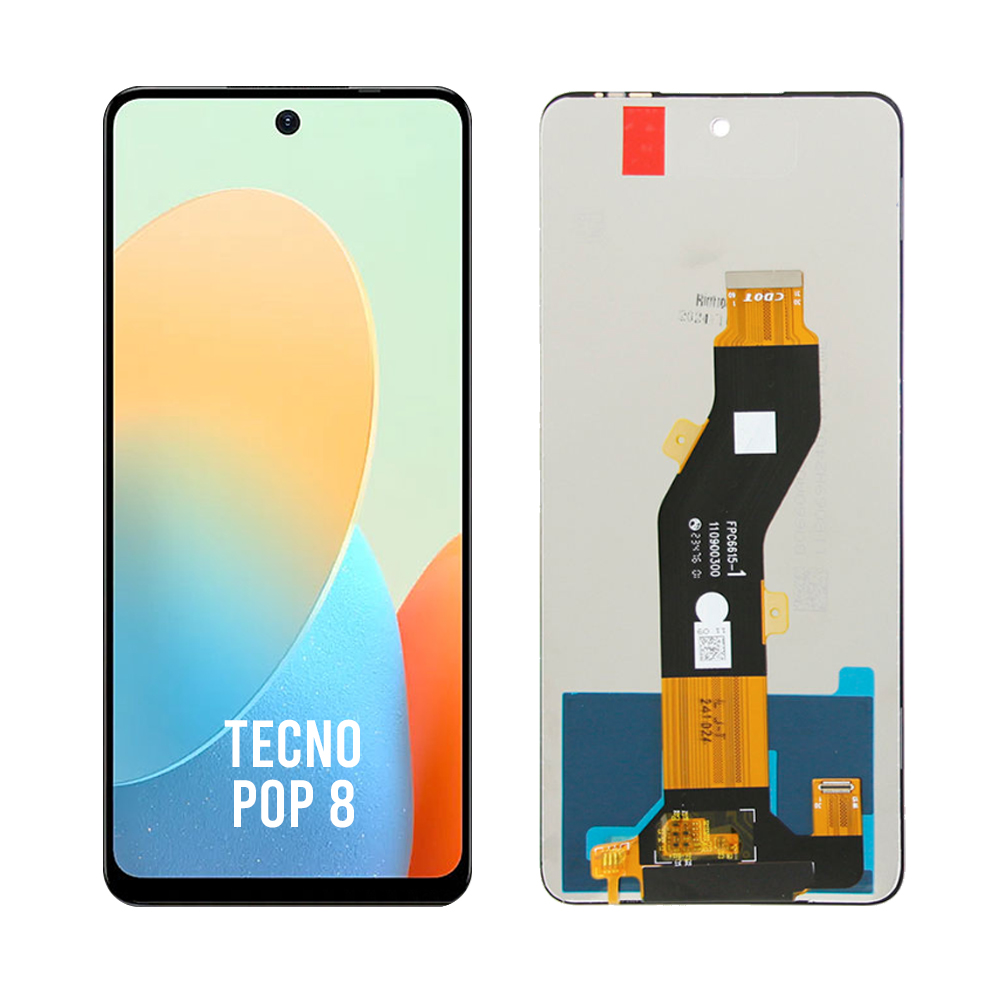 Tecno Pop 8 Screen