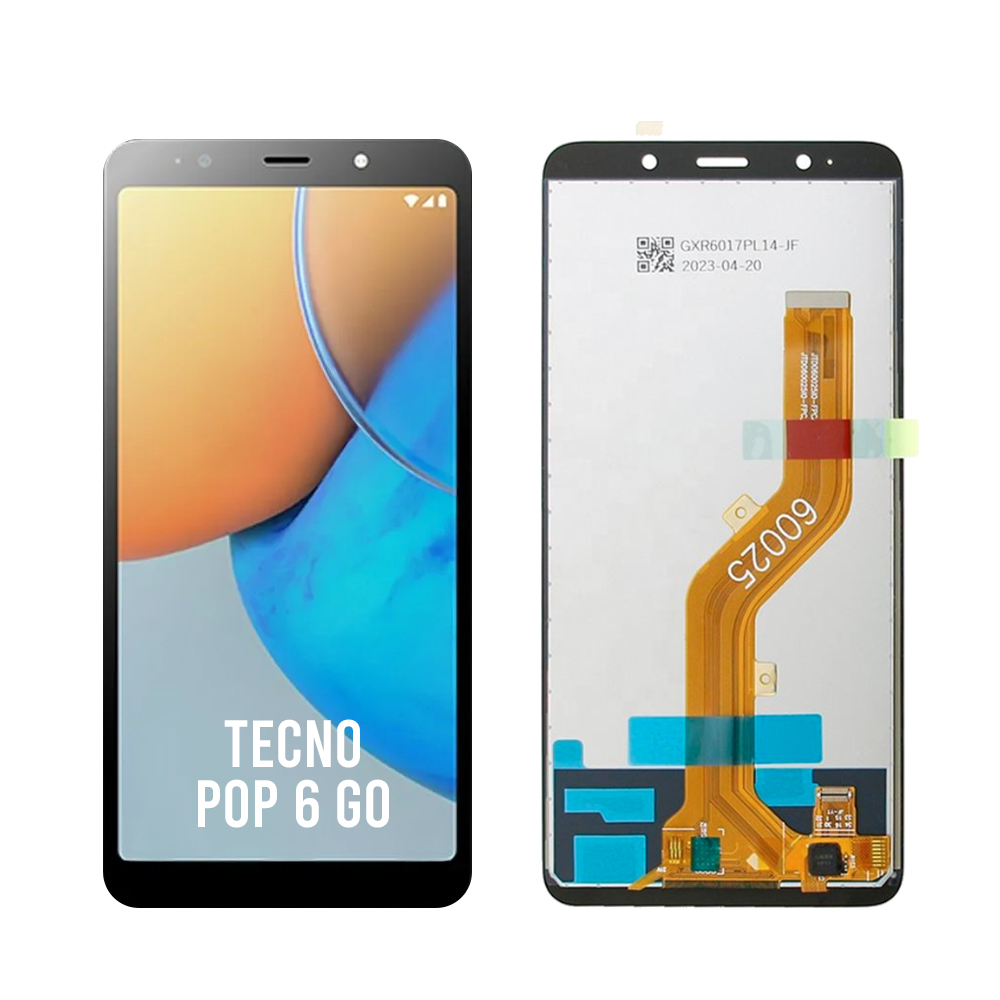Tecno Pop 6 Go Screen