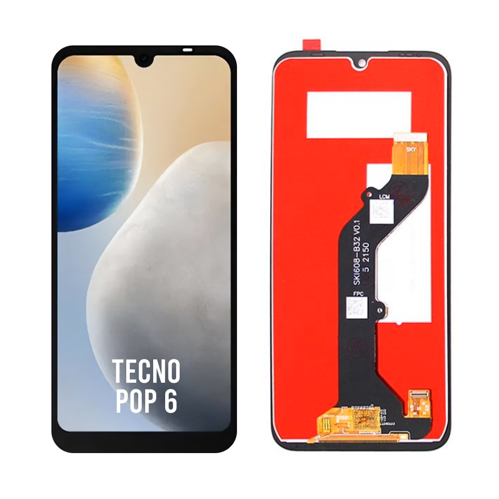 Tecno Pop 6 Screen