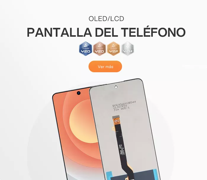 Pantallas LCD y OLED para celulares